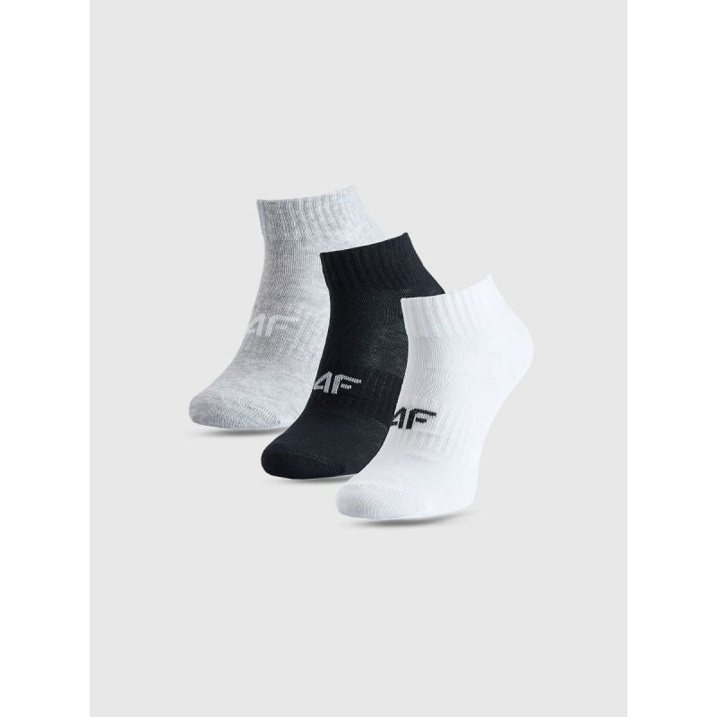 4f Boys' casual ankle (3-pack) Kiegészítő n/a 4FJWMM00USOCM499-94S