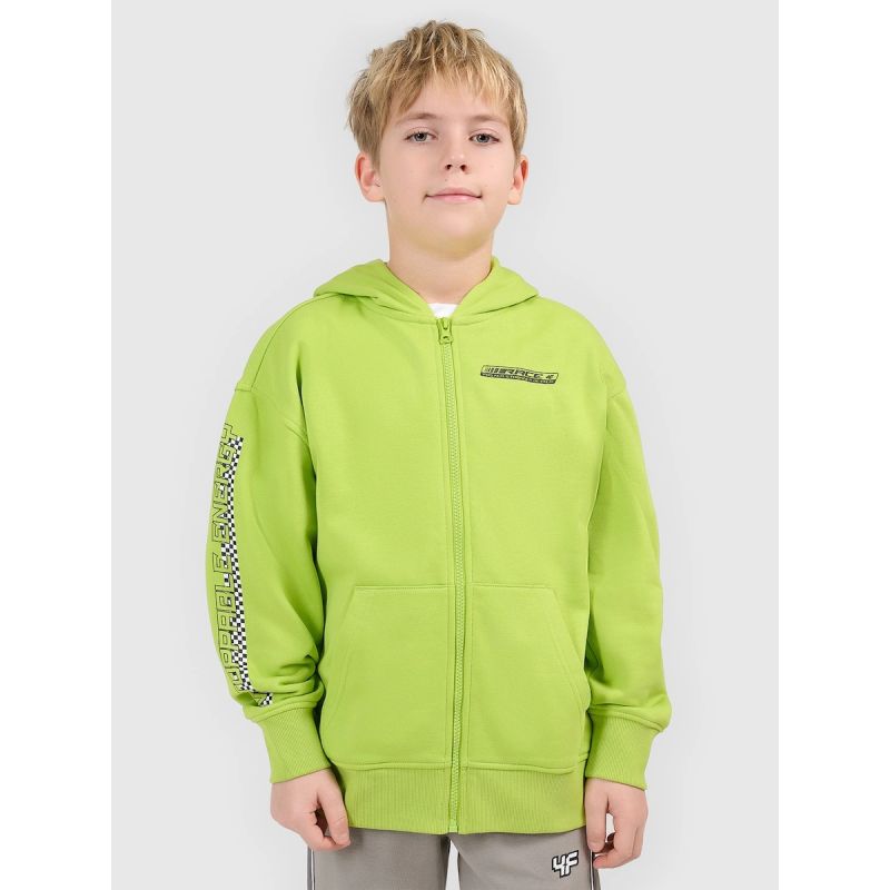 4F Boys’ Loose-Fit Hooded Sweatshirt gyerek kapucnis pulóver, 158/164 4FJRSS26TSWSM2817-45S
