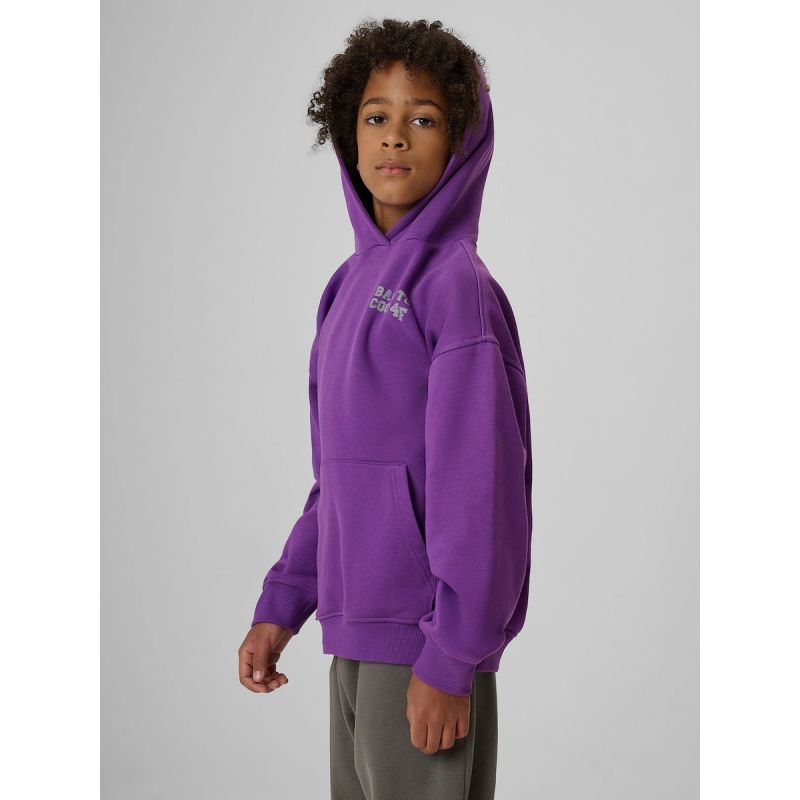 4F Boys’ Loose-Fit Hooded Sweatshirt gyerek kapucnis pulóver, 158/164