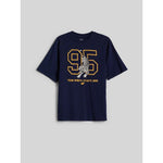 4F Boys’ Loose-Fit Printed T-Shirt gyerek póló, 158/164