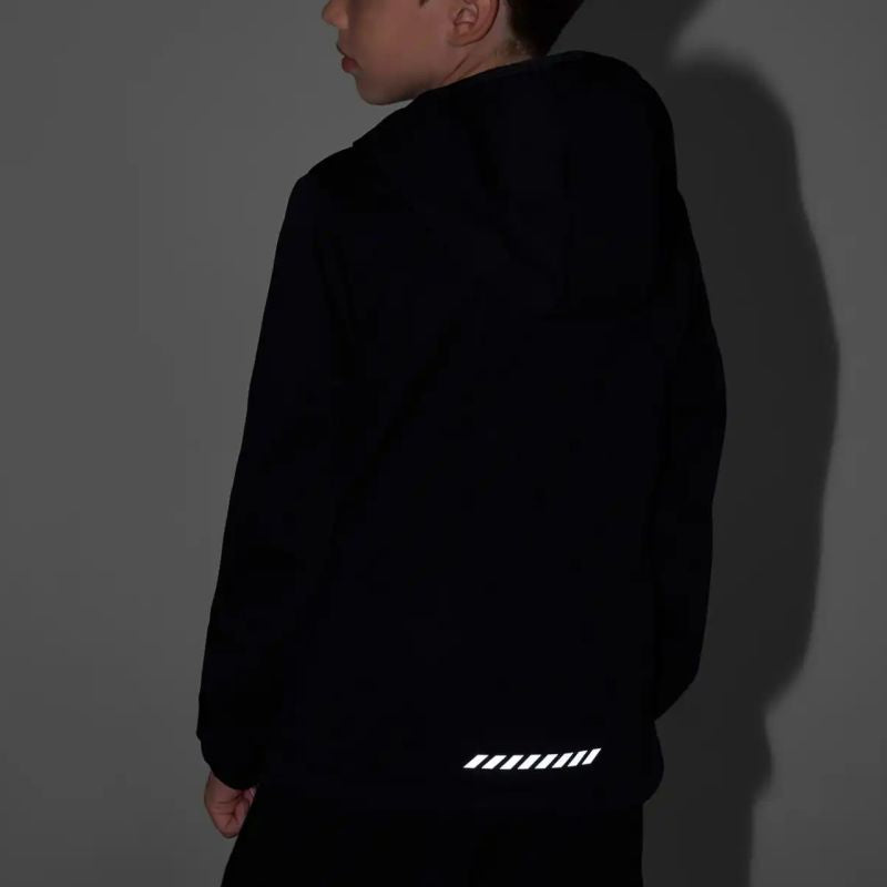 4F Boys' M598 Softshell Deep 20S gyerek dzseki, fekete
