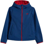 4F Boys’ M598 Softshell Jacket, Dark 30S gyerek dzseki, sötétkék