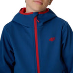 4F Boys’ M598 Softshell Jacket, Dark 30S gyerek dzseki, sötétkék