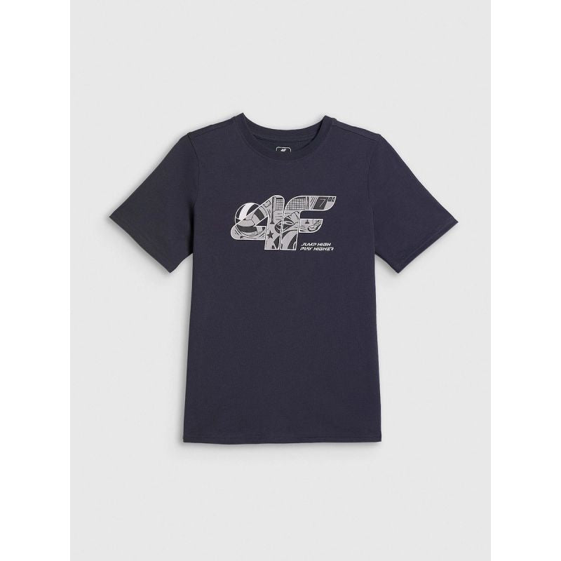 4F Boys' regular-fit graphic T-shirt gyerek póló 4FJRAW26TTSHM4349-22S