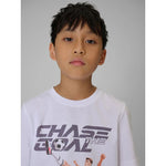 4F Boys' Regular-Fit Graphic T-Shirt gyerek póló