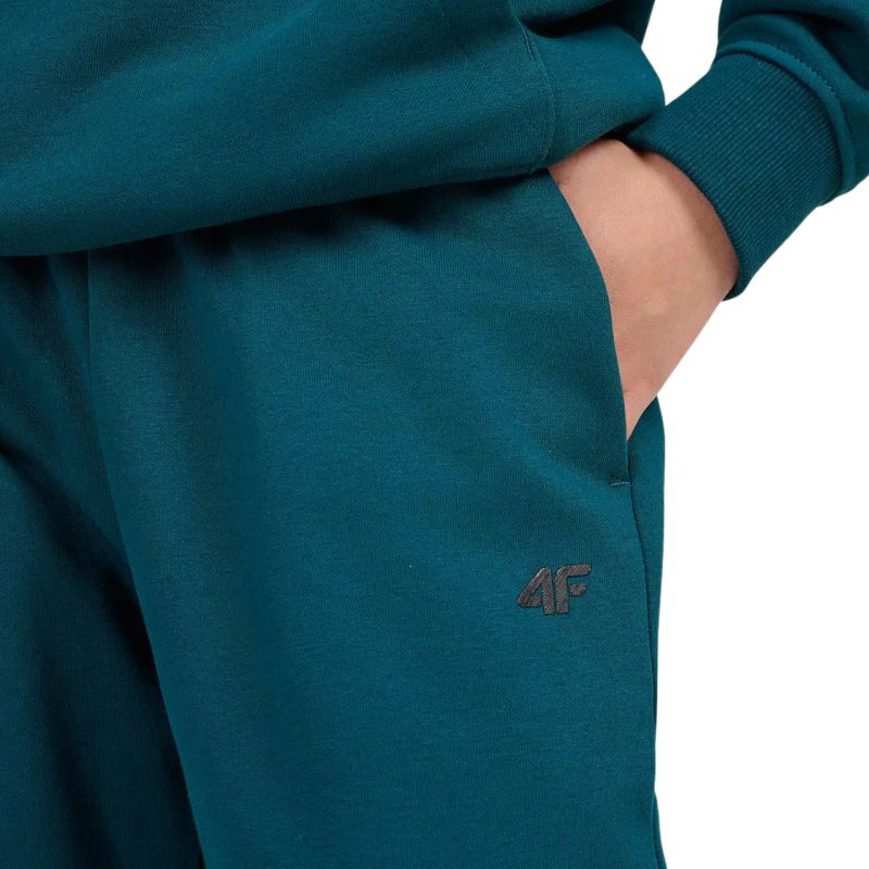 4F Boys’ Trousers CAS M1769 Dark 40S gyerek nadrág, zöld