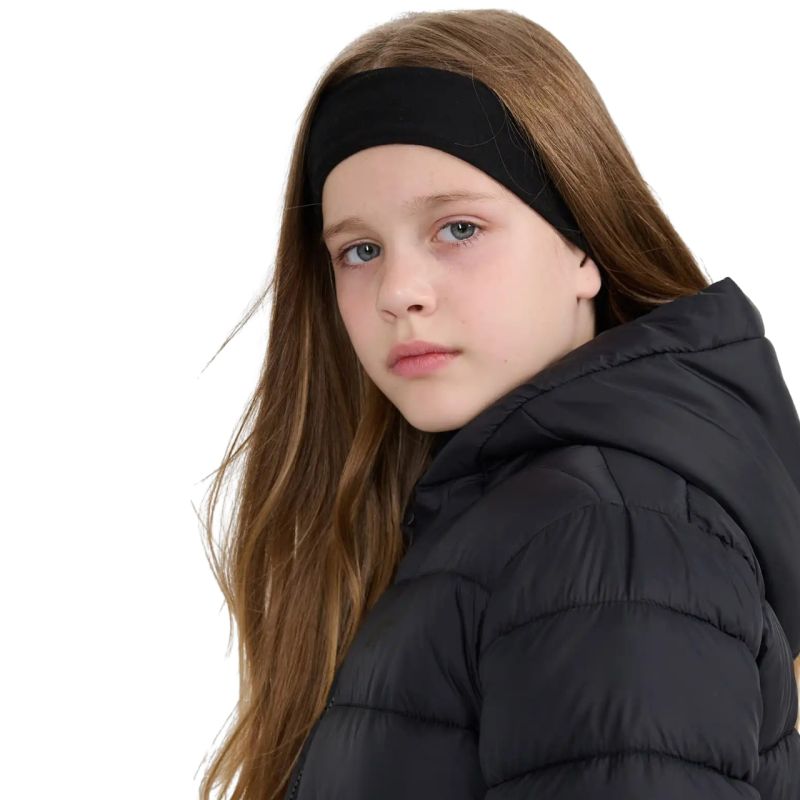 4f Children's down deep black gyerek Dzseki 4FJWAW25TDJAU070420S