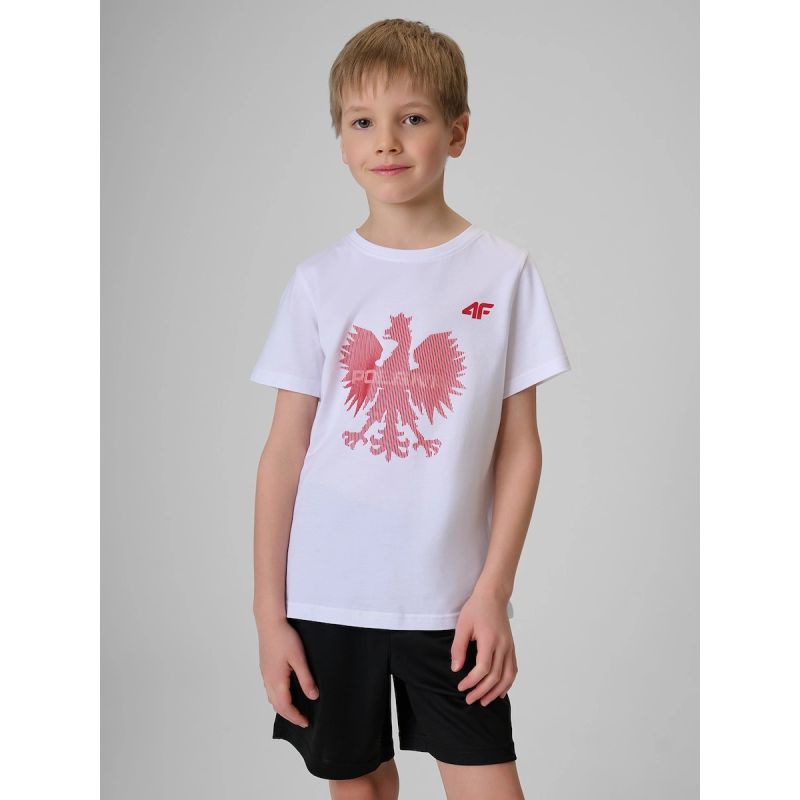 4F Children's fan T-shirt gyerek póló 4FJRMM00TTSHU4436-10S