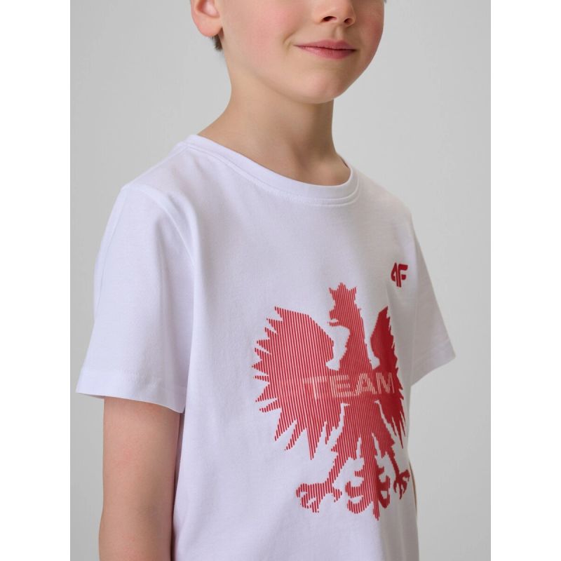 4F Children's fan T-shirt gyerek póló 4FJRMM00TTSHU4436-10S
