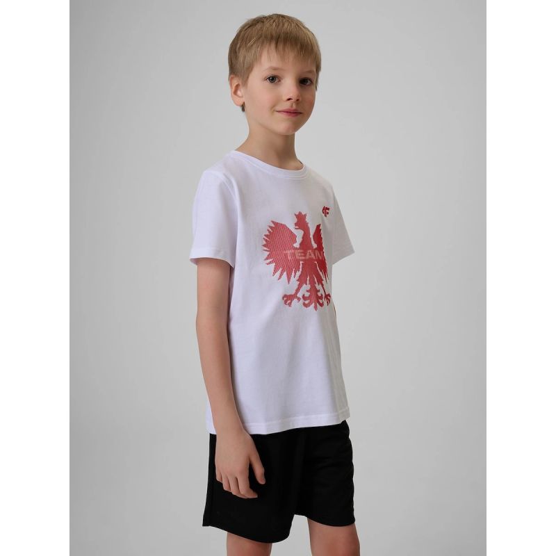 4F Children's fan T-shirt gyerek póló 4FJRMM00TTSHU4436-10S