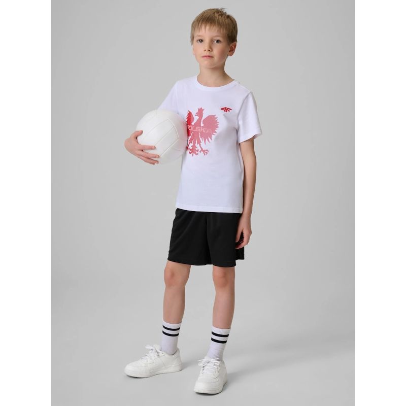 4F Children's fan T-shirt gyerek póló 4FJRMM00TTSHU4436-10S