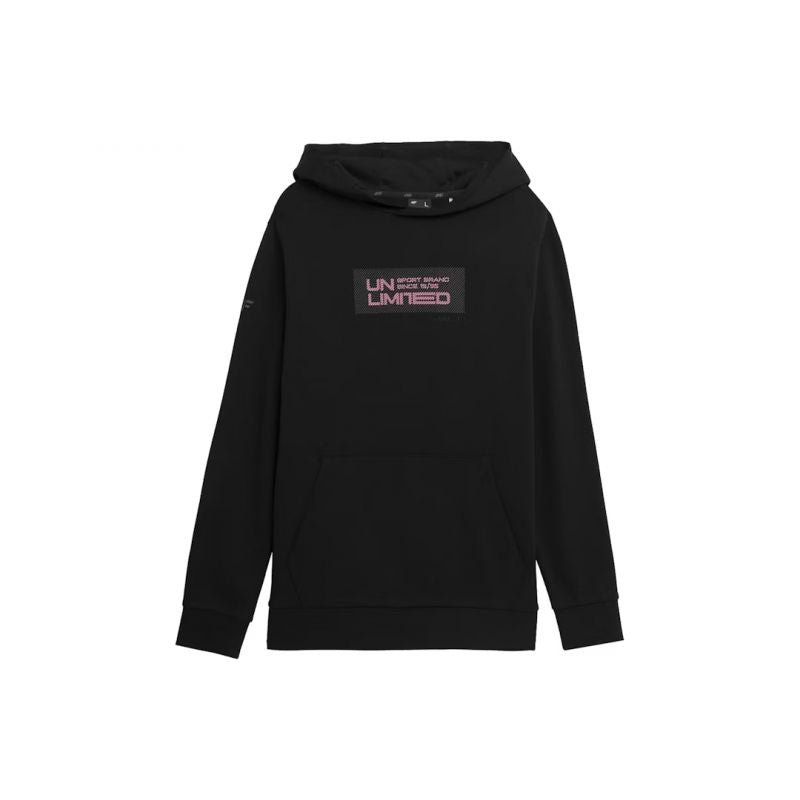 4f Deep Black férfi Pulóver 4FSS23TSWSM549GŁĘBOKACZERŃ