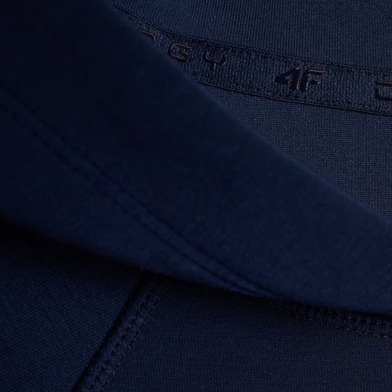 4F F2663 Hoodie 31S női kapucnis pulóver, sötétkék