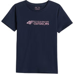 4F F3495 T-shirt 31S női póló, sötétkék
