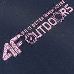 4F F3495 T-shirt 31S női póló, sötétkék