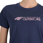4F F3495 T-shirt 31S női póló, sötétkék