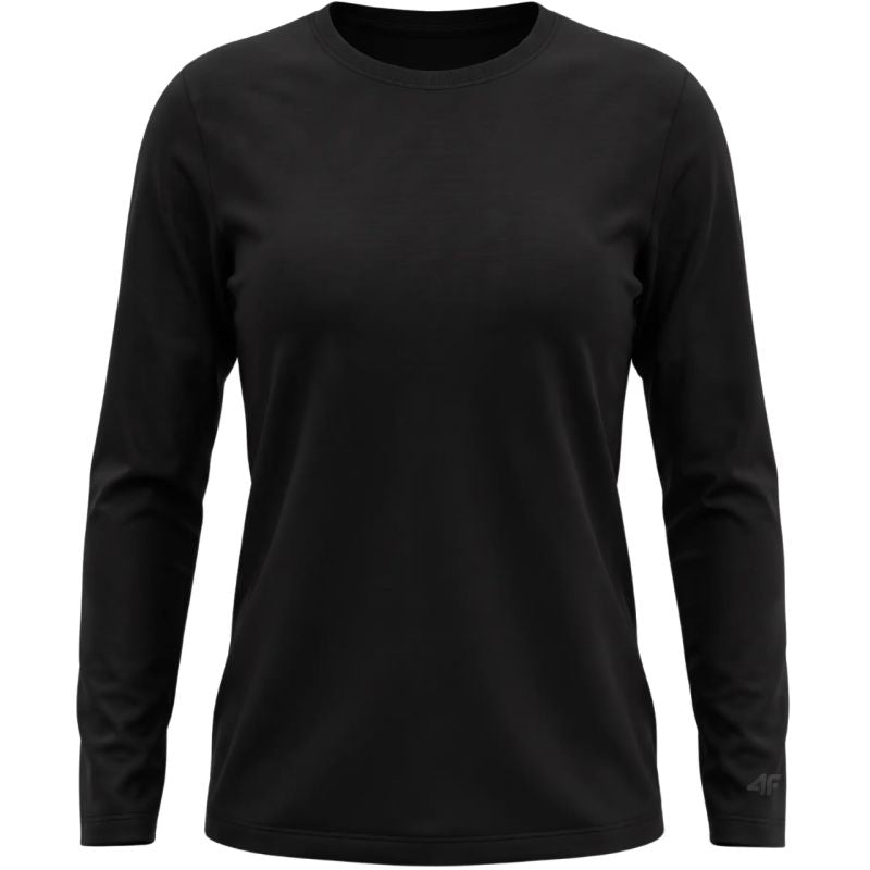 4F F639 Long-Sleeve T-Shirt Deep 20S női póló, fekete