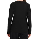 4F F639 Long-Sleeve T-Shirt Deep 20S női póló, fekete