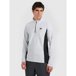 4F Fleece base layer m066 fekete polár pulóver 4FWAW25UFLEM066-27S