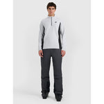 4F Fleece base layer m066 fekete polár pulóver 4FWAW25UFLEM066-27S