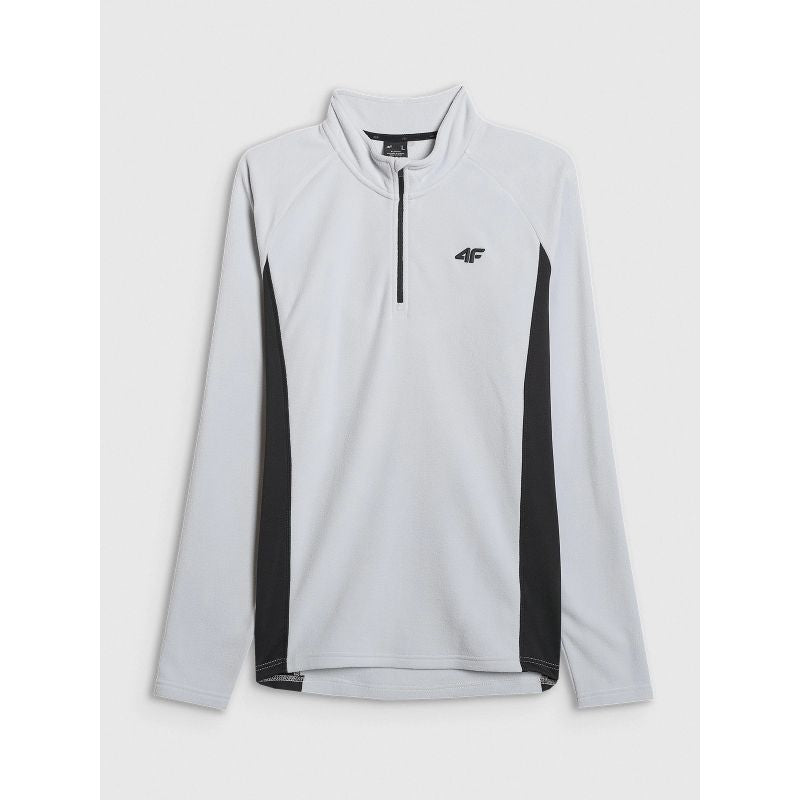 4F Fleece base layer m066 fekete polár pulóver 4FWAW25UFLEM066-27S