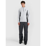 4F Fleece base layer m066 fekete polár pulóver 4FWAW25UFLEM066-27S