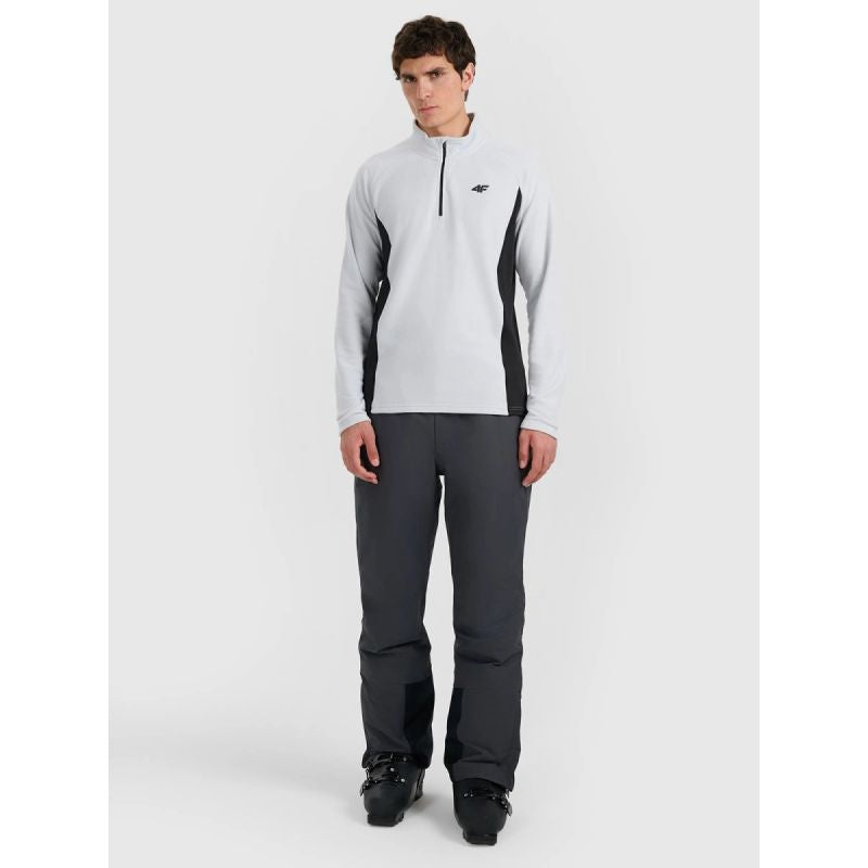 4F Fleece base layer m066 fekete polár pulóver 4FWAW25UFLEM066-27S