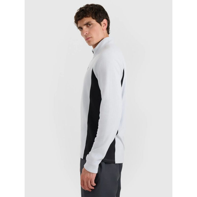 4F Fleece base layer m066 fekete polár pulóver 4FWAW25UFLEM066-27S