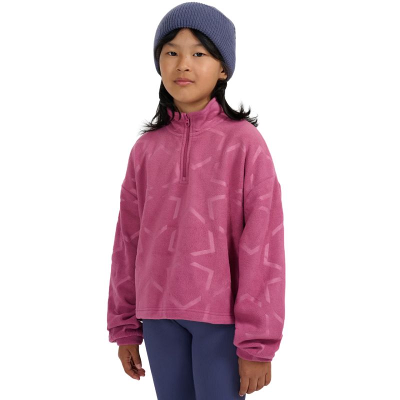 4f Fleece for girls F342 dark pink General gyerek 4FJWAW25TFLEF34253A