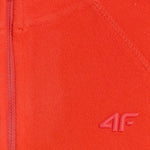 4f Fleece sweatshirt for boy M058 red gyerek 4FJWAW25UFLEM05862S