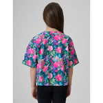 4F Girls' boxy T-shirt with print gyerek póló, 158/164 4FJRAW26TTSHF4243-90A