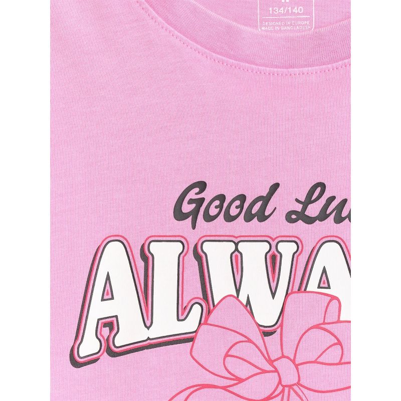 4F Girls' boxy T-shirt with print gyerek póló, 158/164