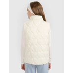 Girls' down vest with synthetic filling 4F gyerek mellény 4FJRAW25TVJAF323-11S