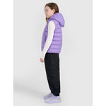 4f Girls' down vest with synthetic filling Egyéb Női 4FJRAW25TVJAF322-51S