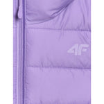 4f Girls' down vest with synthetic filling Egyéb Női 4FJRAW25TVJAF322-51S
