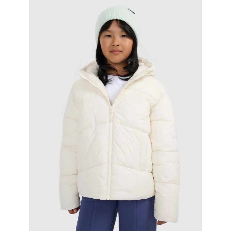 Girls' down with synthetic filling 4F Női kabát 4FJRAW25TDJAF0825-10S