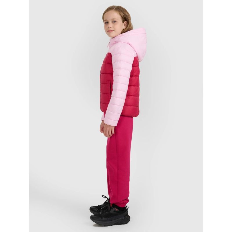 4f Girls' down with synthetic filling Női Dzseki 4FJRAW25TDJAF0771-54S