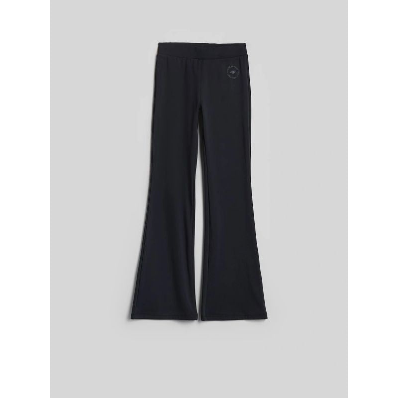 4F Girls' knit leggings with flared legs gyerek téli sapka, 158/164