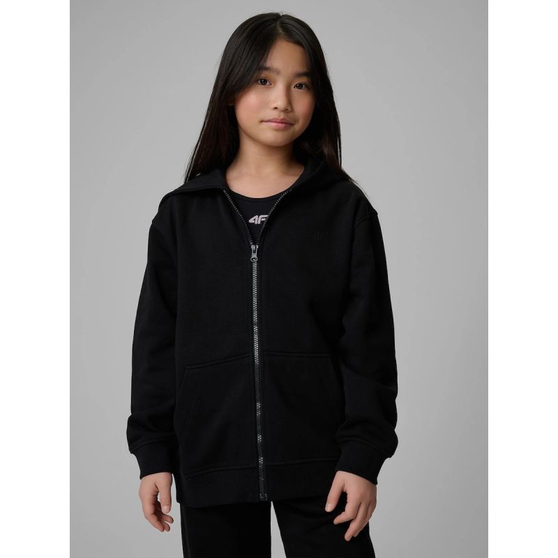 4F Girls’ Loose-Fit Hooded Sweatshirt 158/164 gyerek kapucnis pulóver 4FJRMM00TSWSF2713-20S