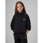 4F Girls' loose sports sweatshirt without hood 158/164 gyerek kapucnis pulóver 4FJRSS26TSWSF3057-20S