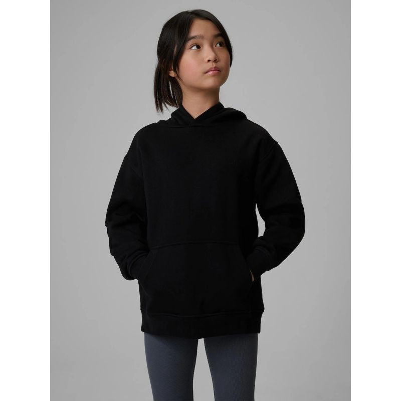 4F Girls' loose sweatshirt with hood 158/164 gyerek 4FJRMM00TSWSF2714-20S