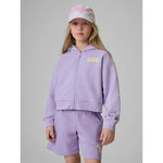 4F Girls' loose sweatshirt with hood 158/164 gyerek pulóver