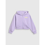 4F Girls' loose sweatshirt with hood 158/164 gyerek pulóver