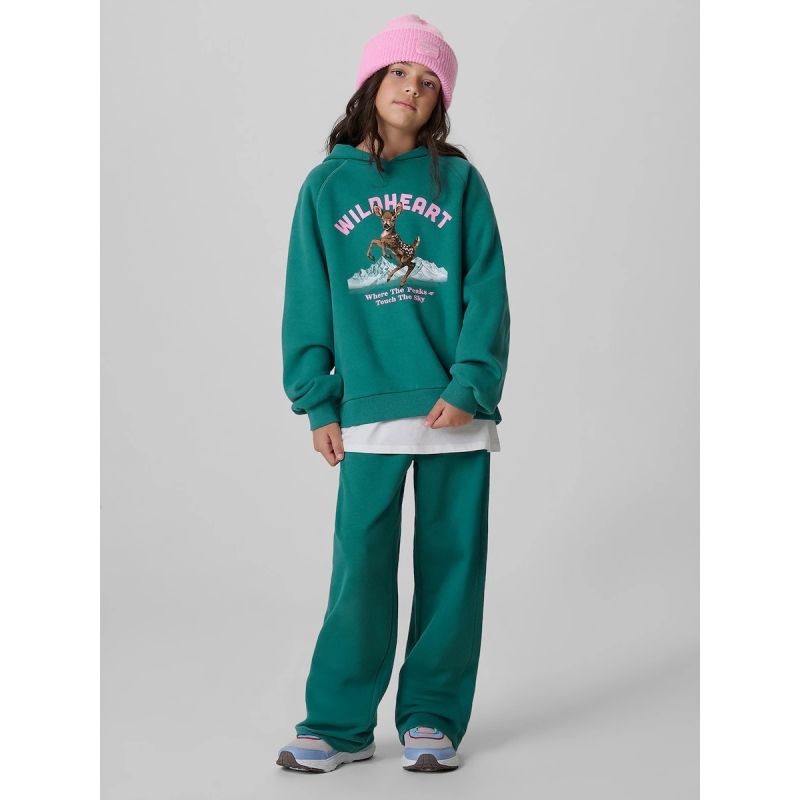 4F Girls' loose sweatshirt with hood gyerek kapucnis pulóver, 158/164