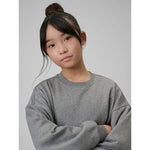 4F Girls' loose sweatshirt without hood gyerek pulóver