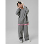 4F Girls' loose sweatshirt without hood gyerek pulóver