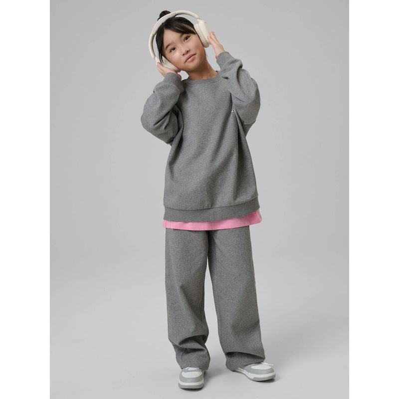 4F Girls' loose sweatshirt without hood gyerek pulóver