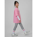 4F Girls' loose T-shirt with print 158/164 gyerek póló