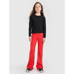 4F Girls’ Plain Slim-Fit Long-Sleeve gyerek póló