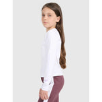 4F Girls' plain slim-fit long-sleeve top gyerek póló